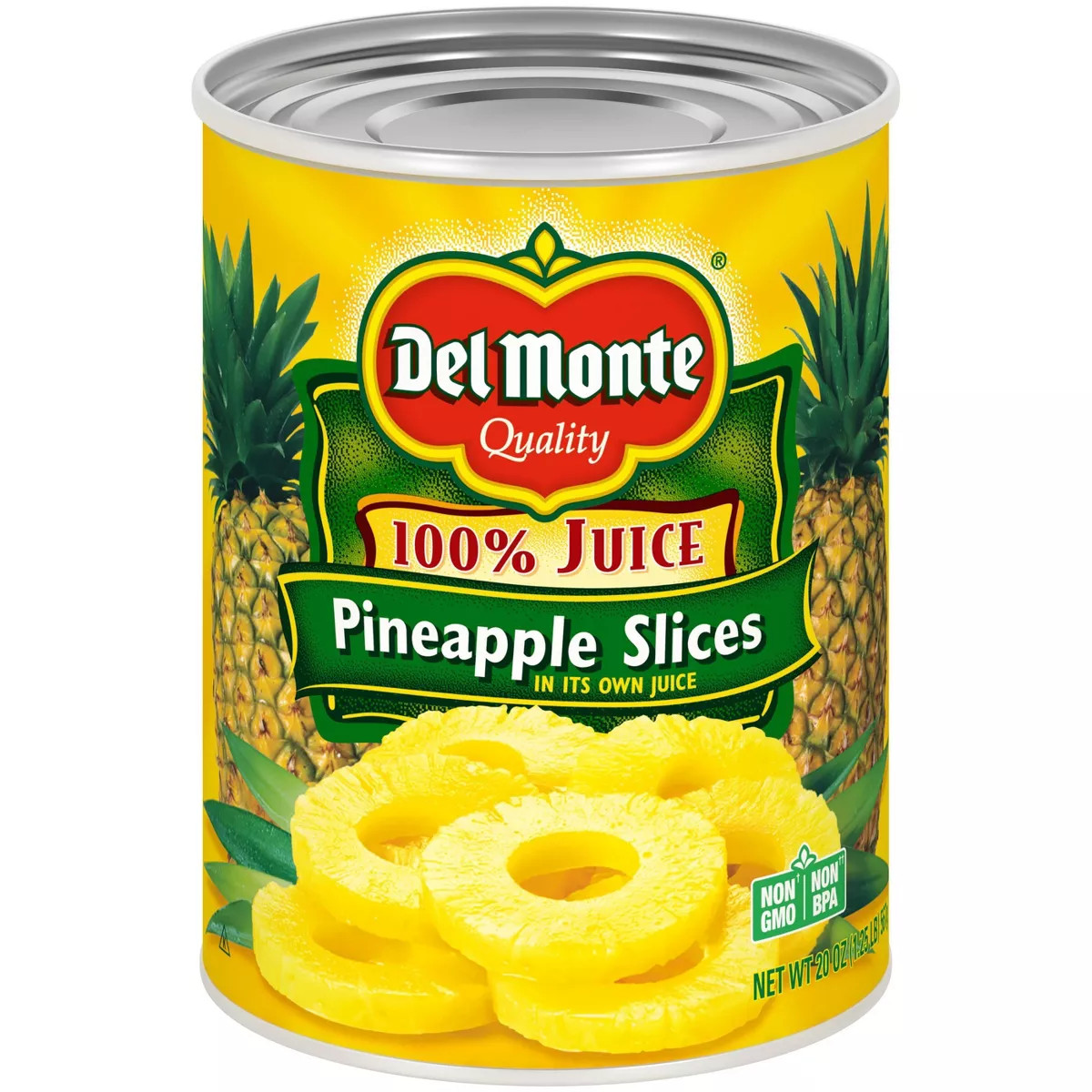 Del Monte Pineapple Slices in 100% Juice 20oz | Target