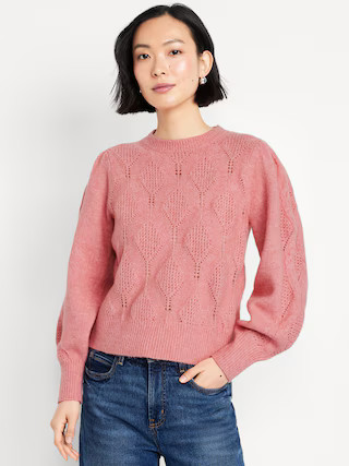 Pointelle Sweater | Old Navy (US)