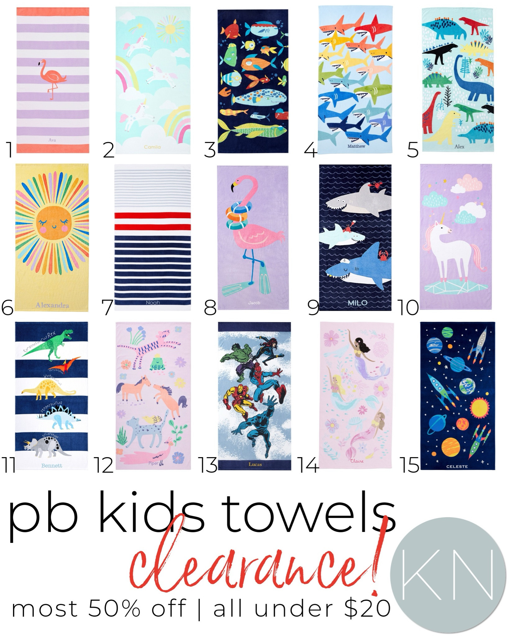 It’s a great time to shop for kids’ beach towels, since these high quality PB Kids towels are on clearance. Ours have lasted for years with multiple washings and they are still soft and plush. kid gift swimming pool towel shark towel flamingo towel paw patrol towel

#LTKKids #LTKSwim #LTKSaleAlert