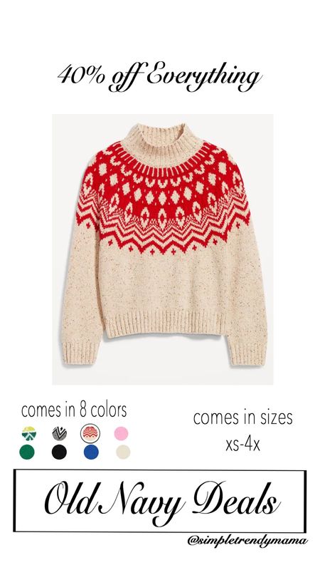 I need this sweater! 😍

#oldnavy #winterfashion

#LTKHolidaySale #LTKstyletip #LTKHoliday