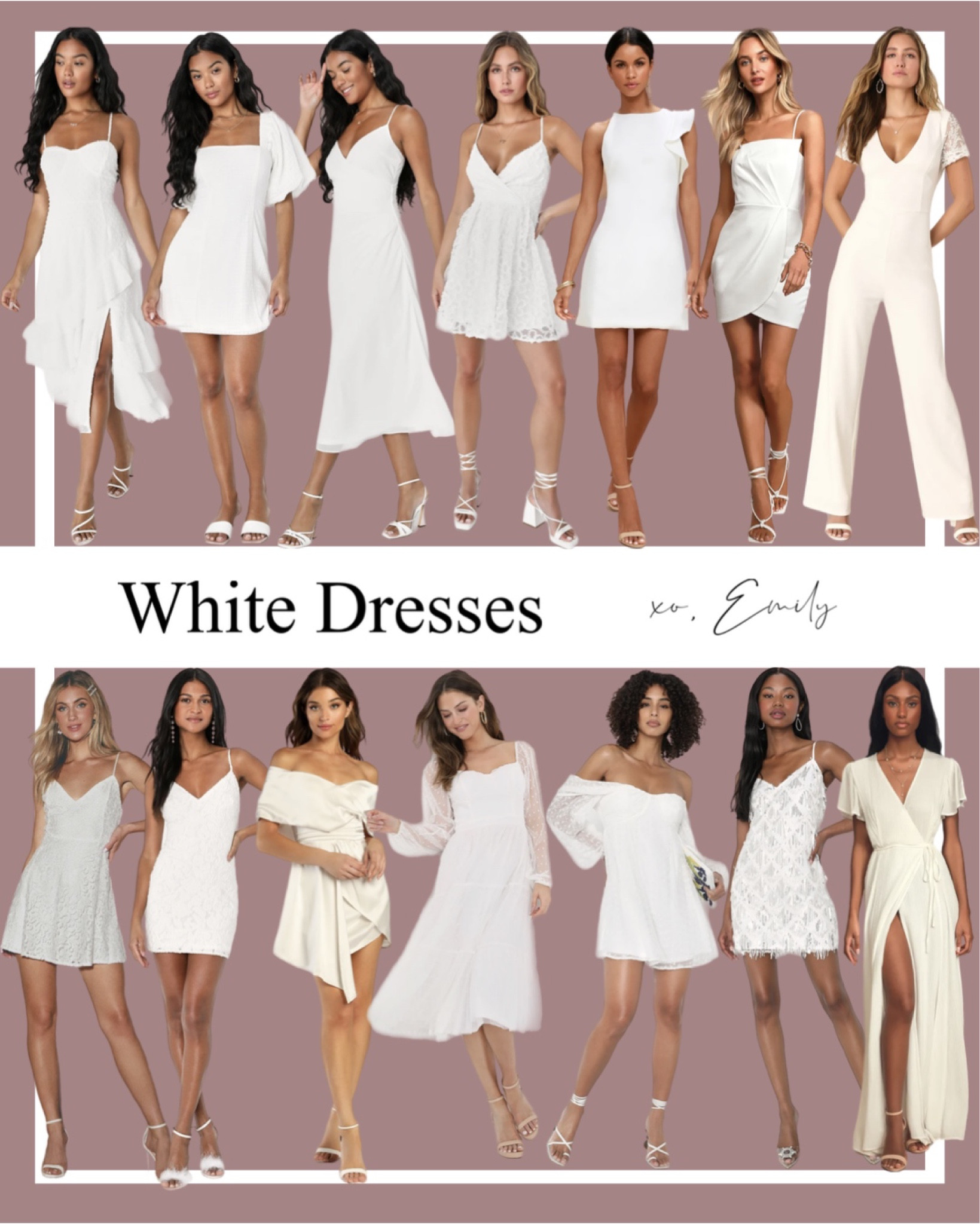 White dresses, white rompers, bridal shower dress, wedding rehersal dress, bride to be dresses, Engagement photo dress, lulus 

#LTKwedding #LTKunder100 #LTKsalealert