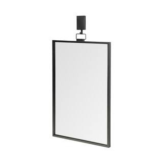 Large Rectangle Gun Metal Gray Modern Mirror (43.8 in. H x 24.8 in. W) | The Home Depot
