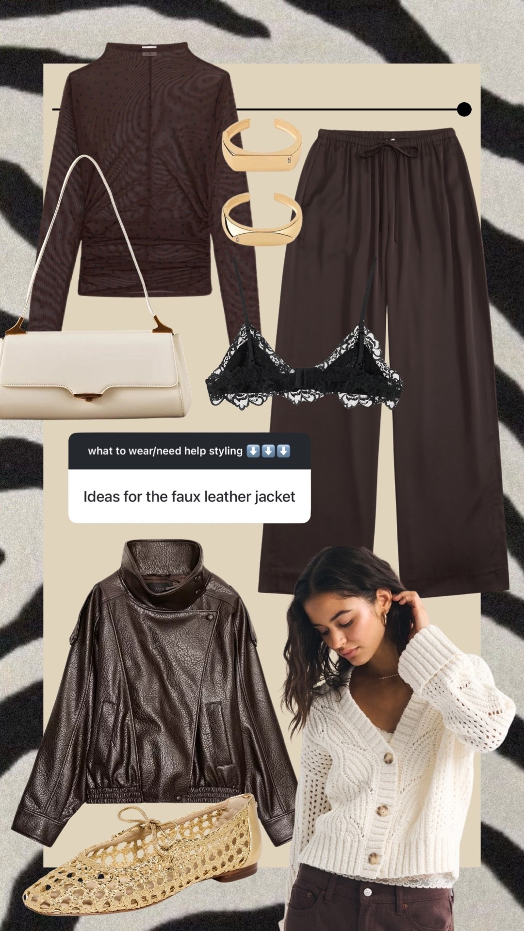 How to style Zara faux leather jacket! 

#LTKootd #LTKgrwm