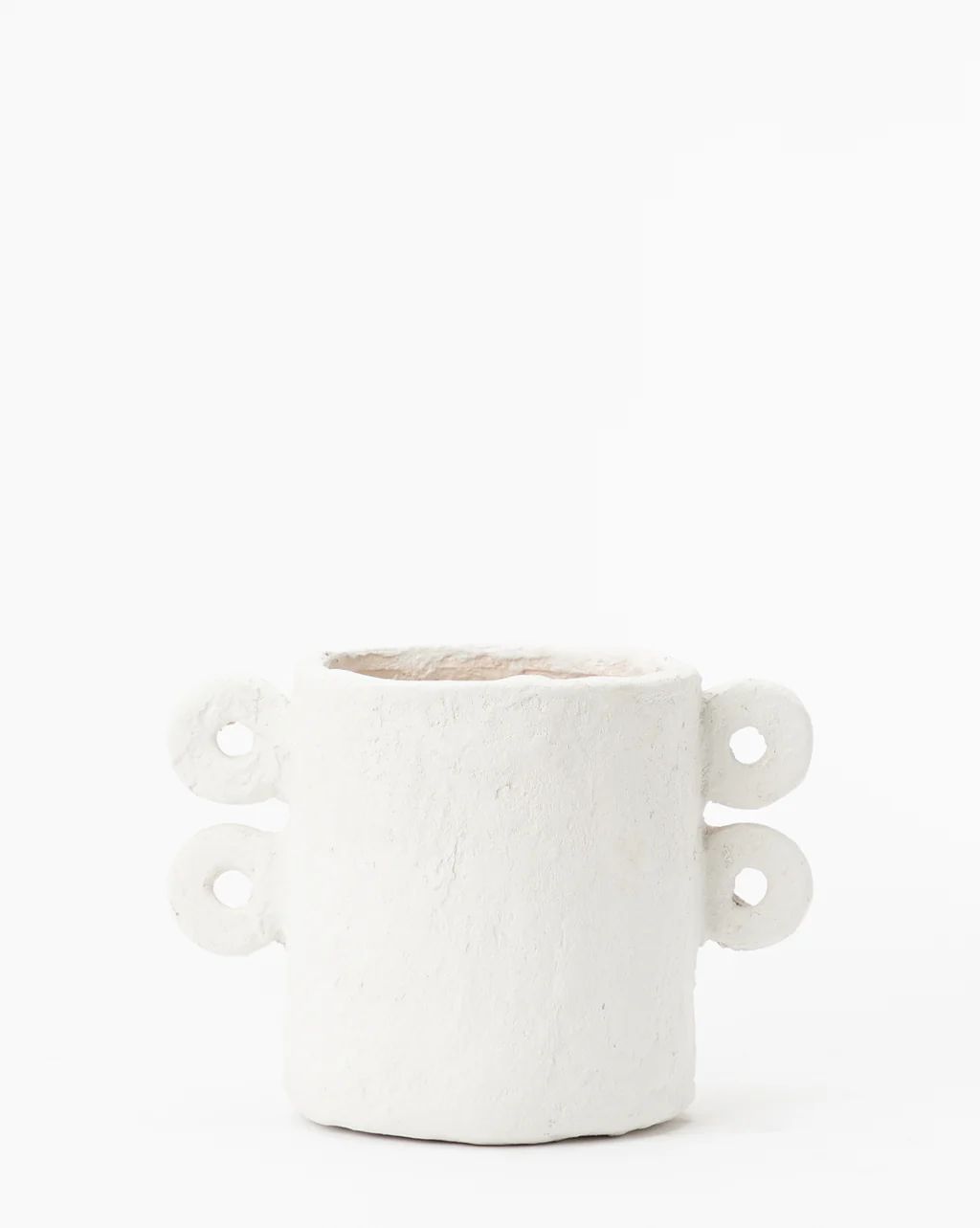 Beige Paper Mache Pot | McGee & Co.