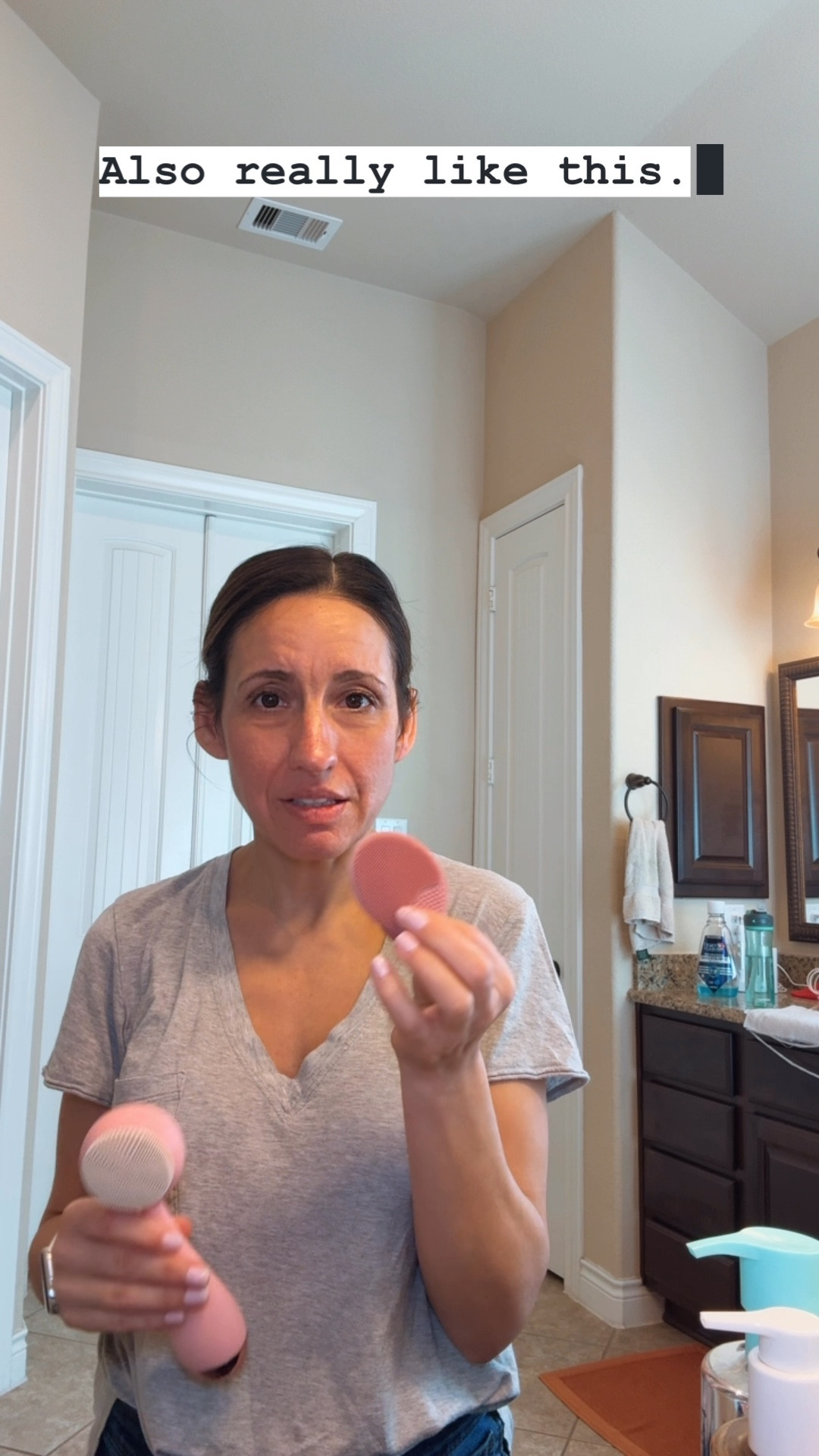 Skincare. Just home after errands, and giving my face sometime to breath makeup free. 
I love this PMD skincare tool, and the face wash double cleanse I’ve been loving. 
Prequel face wash 
Centella light face oil 
Rosacea 
Sensitive skinn

#LTKstorytime #LTKselfcare #LTKBeauty