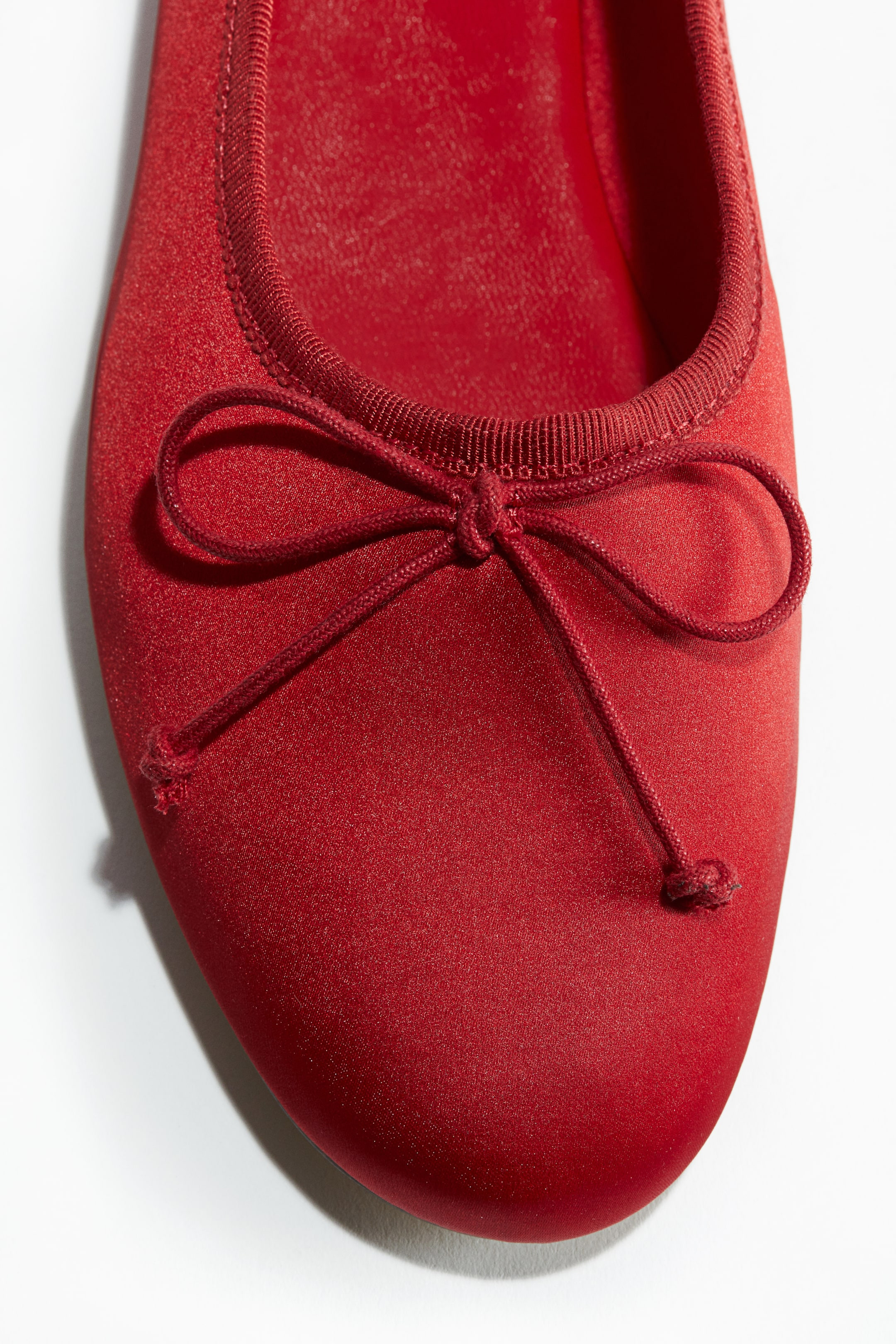 Ballet Flats - Bright red - Ladies | H&M US | H&M (US + CA)