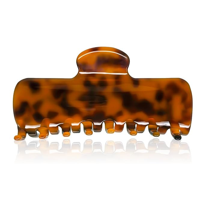 Large Hair Clips for Women & Girls, Acetate Claw Clips for Thick Thin Hair | Amazon (US)