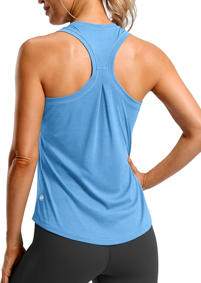 G Gradual Women's Workout Tank Tops Racerback Athletic Yoga Tops Loose Fit Sleeveless Running Gym... | Amazon (US)