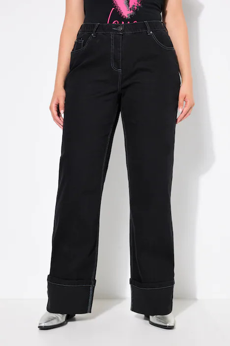 Flared Leg Jeans | Ulla Popken - US