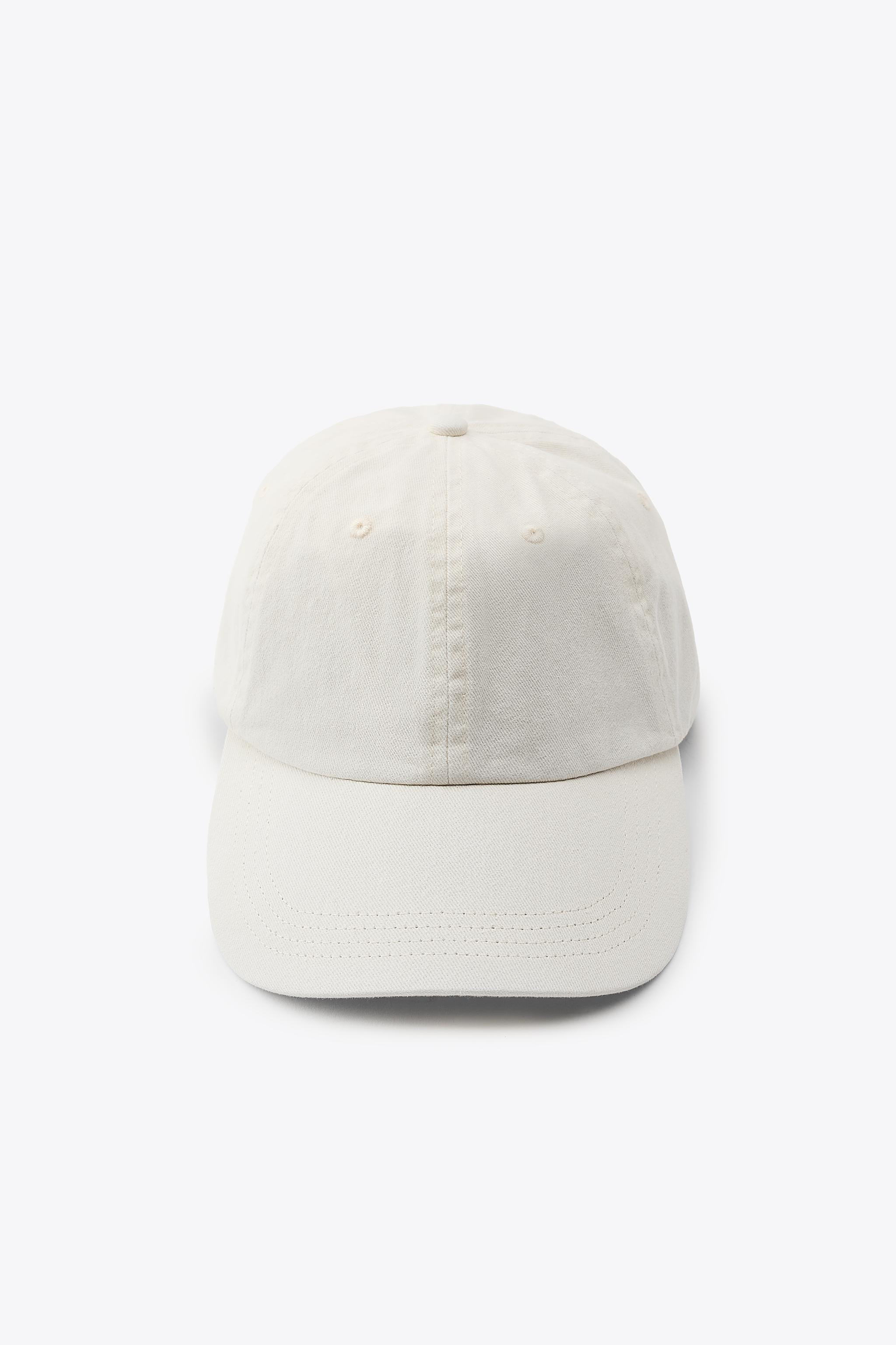 WASHED EFFECT TWILL CAP | Zara US