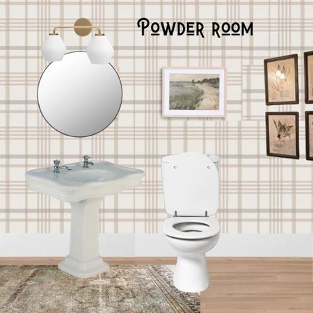 Powder room makeover 

#LTKhome #LTKstyletip