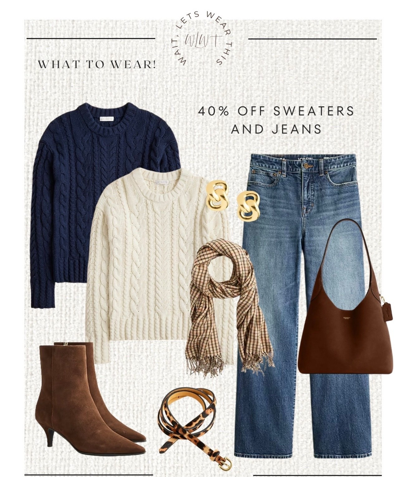 Sweater and jeans sale! Black Friday Deals!⭐️ sweater is perfect to gift- fits TTS 

#LTKCyberWeek #LTKGiftGuide