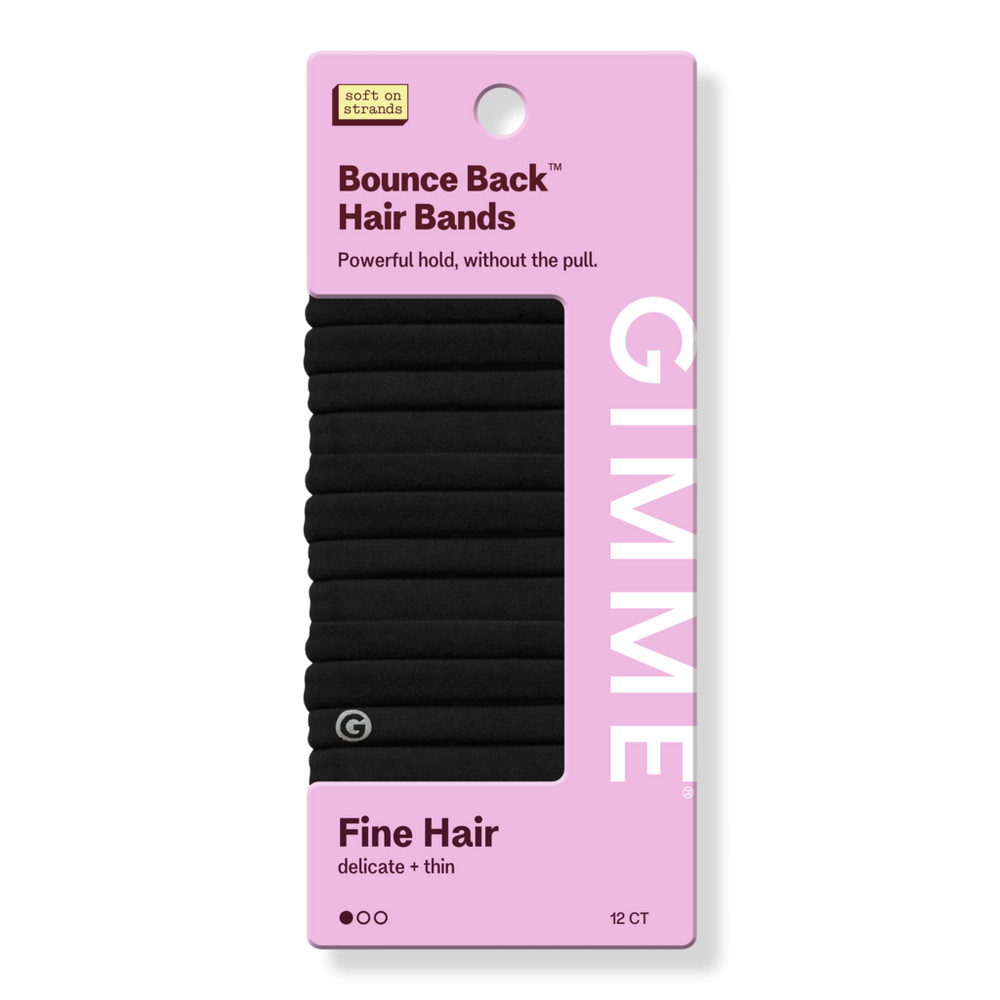 GIMME beauty Fine Hair Bands - Black | Ulta
