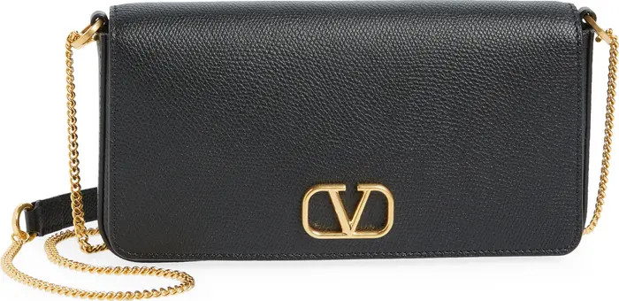 Valentino Garavani VLOGO Leather Crossbody Pouch Bag | Nordstrom | Nordstrom Canada