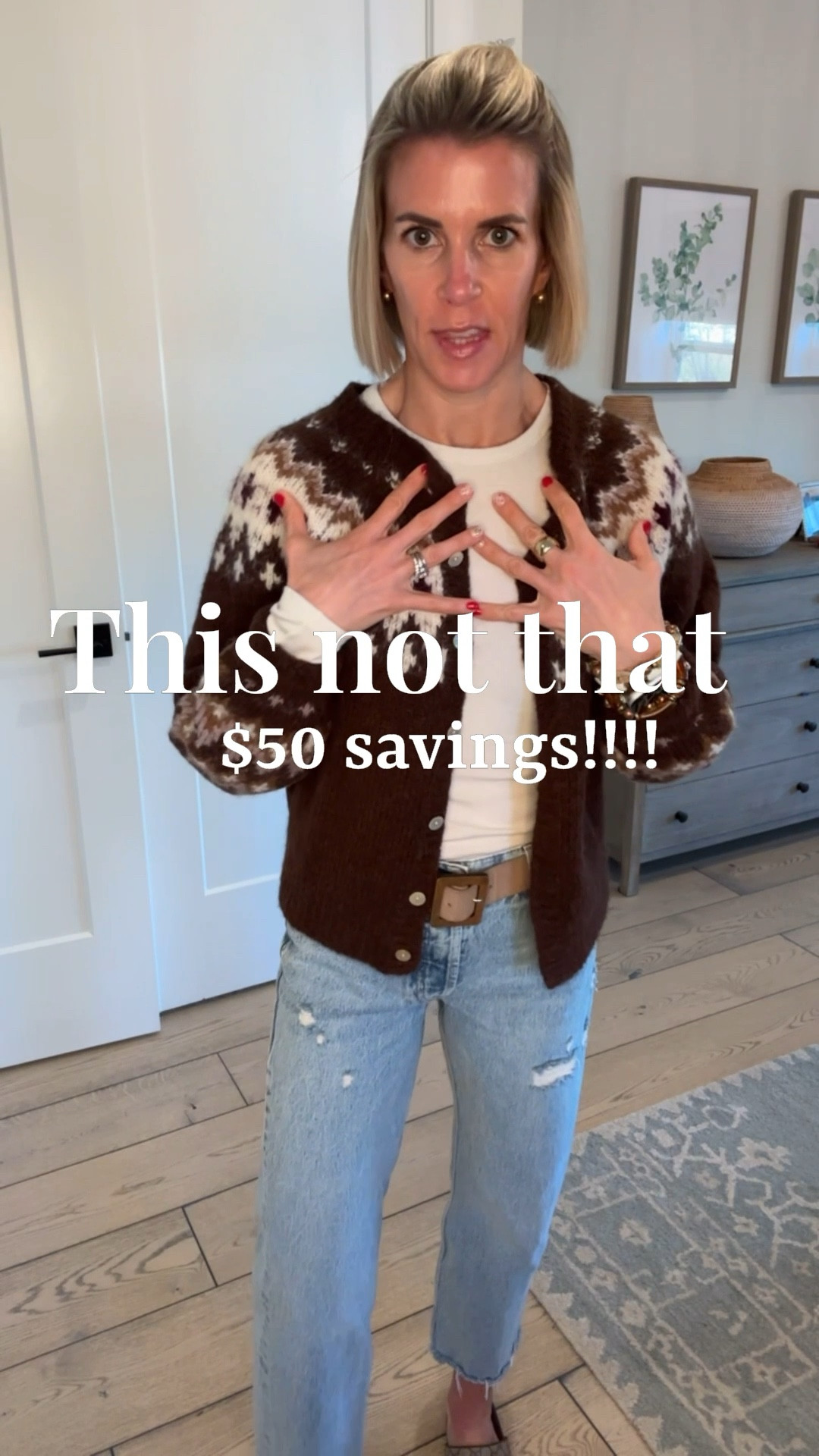 Save almost $50 by making this swap for literally the same item!  

#LTKFindsUnder50 #LTKootd #LTKSaleAlert