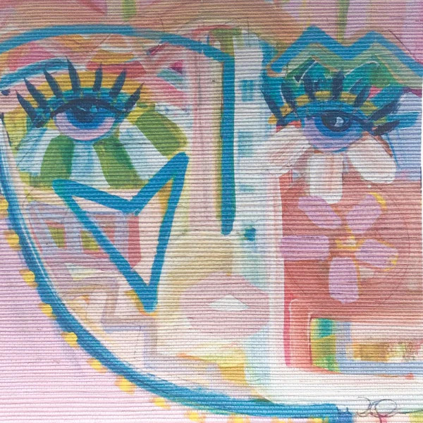 Be Hippie Chica - Mini Grasscloth Print | Fig and Dove