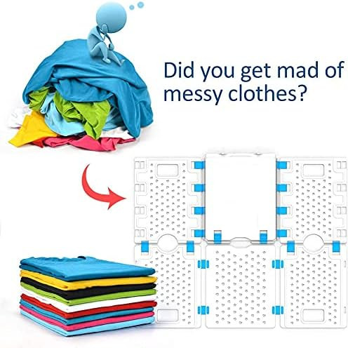 BoxLegend v4 Shirt Folding Board t Shirts Clothes Folder Durable Plastic Laundry folders Folding Boa | Amazon (US)