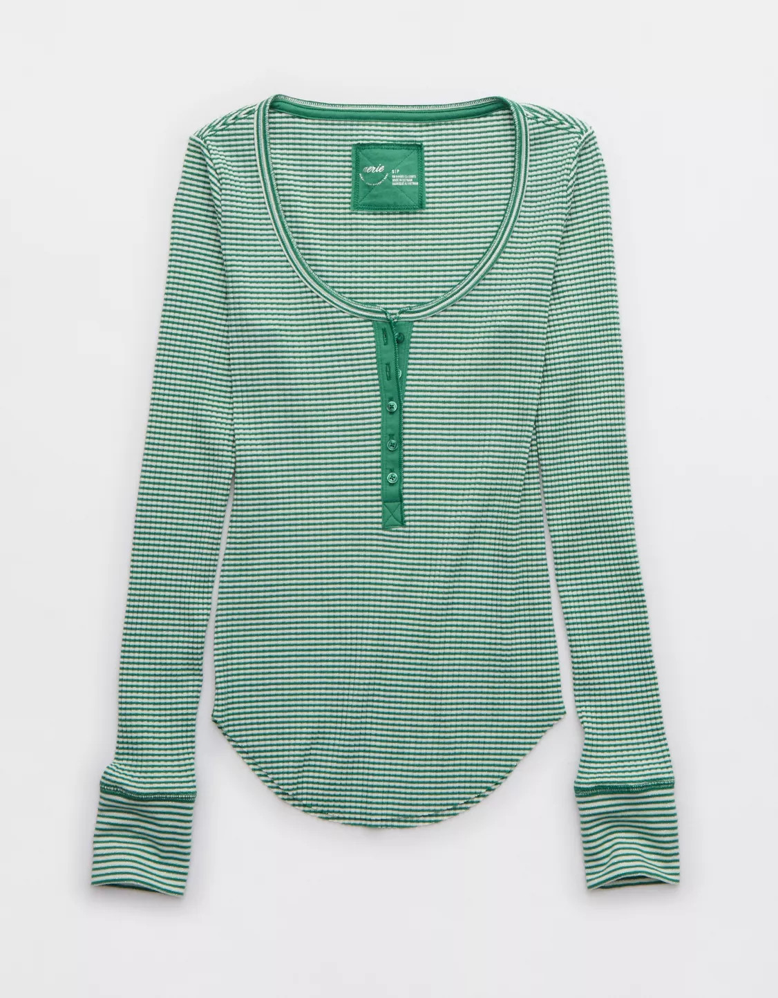Aerie Essential Henley Layering T-Shirt | Aerie