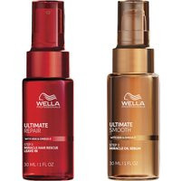 Wella Professionals Ultimate Smooth & Ultimate Repair Bundle for Dry, Frizzy or Damaged Hair | Look Fantastic (UK)