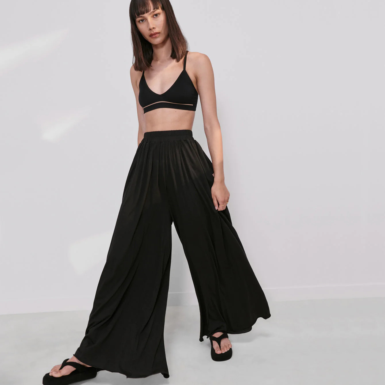 Organic Pima Wide Leg Pant - Lunya | Lunya