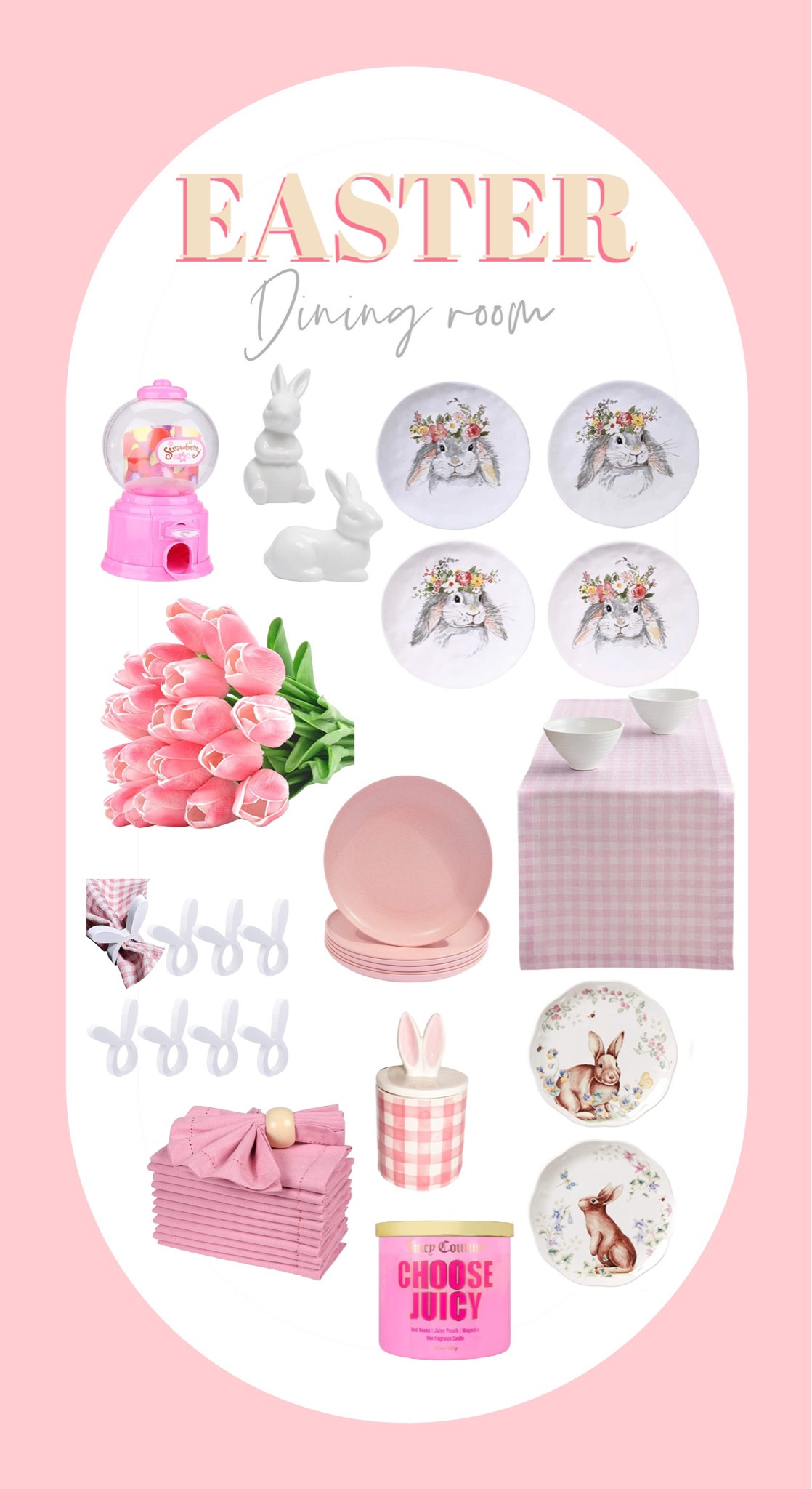 Easter finds and similar items currently in my dining room for Easter! 🐰🐣💖

#LTKfamily #LTKSeasonal #LTKhome