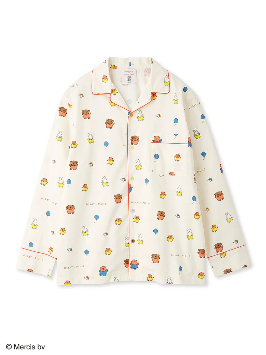 [Dick Bruna] HOMME Patterned Flannel Shirt | Gelato Pique
