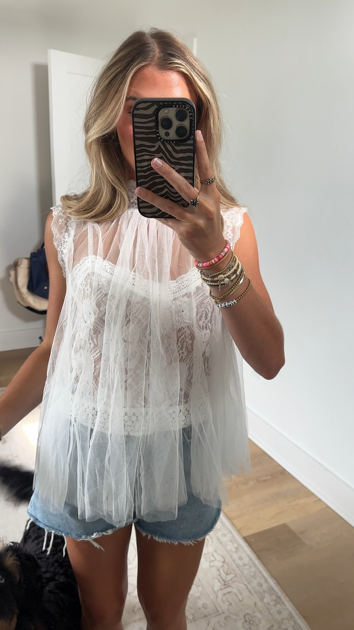 Amazon size small Women's Sheer Organza Blouse Lace Cropped Tank Top 2 Piece Layered Sleeveless Flowy Tunic Shirt High Neck Tops

#LTKootd #LTKSaleAlert #LTKSeasonal