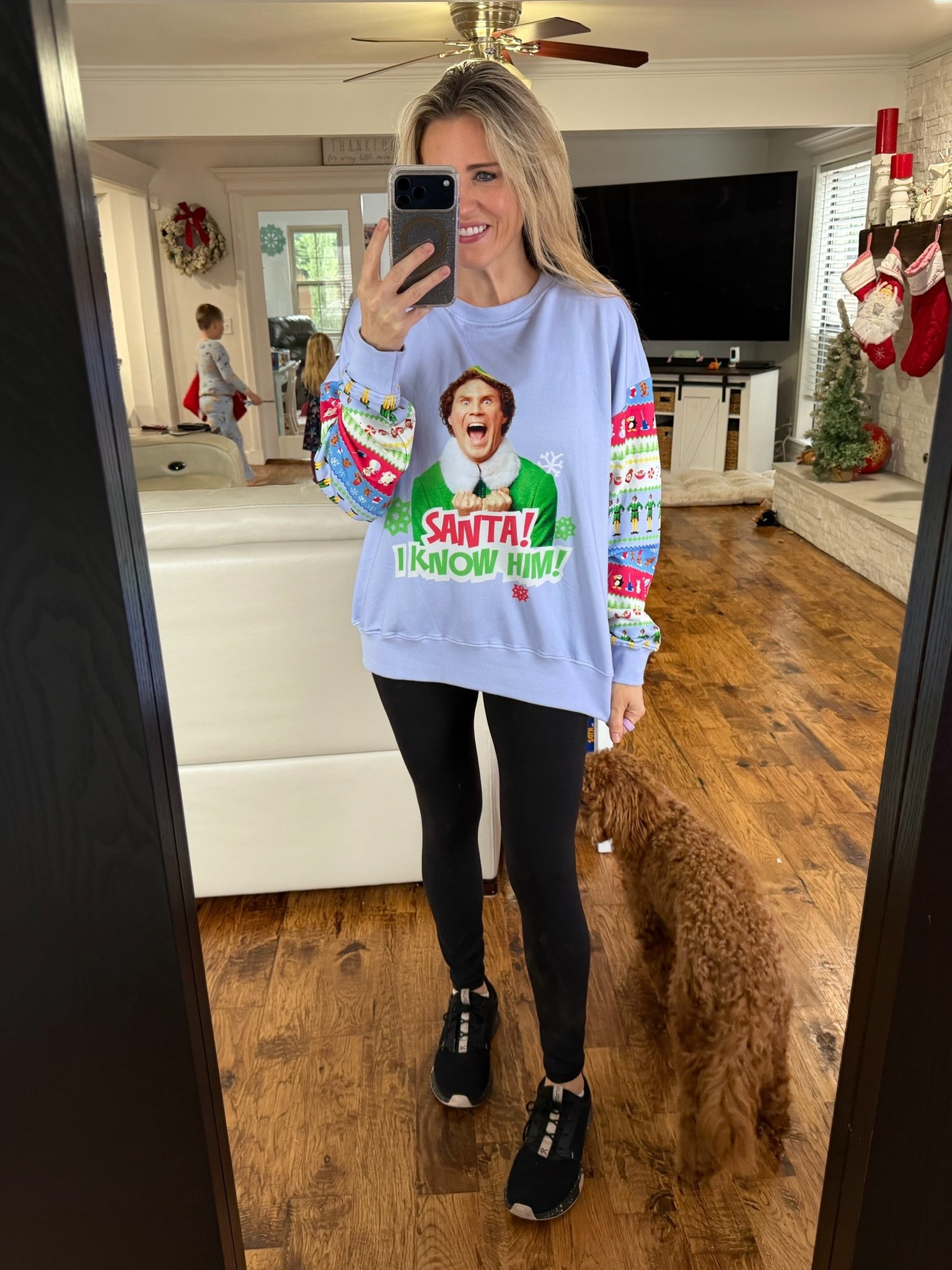 Feeling festive in my Buddy the Elf sweatshirt and loving every second of it! 

#LTKootd #LTKSeasonal #LTKHoliday