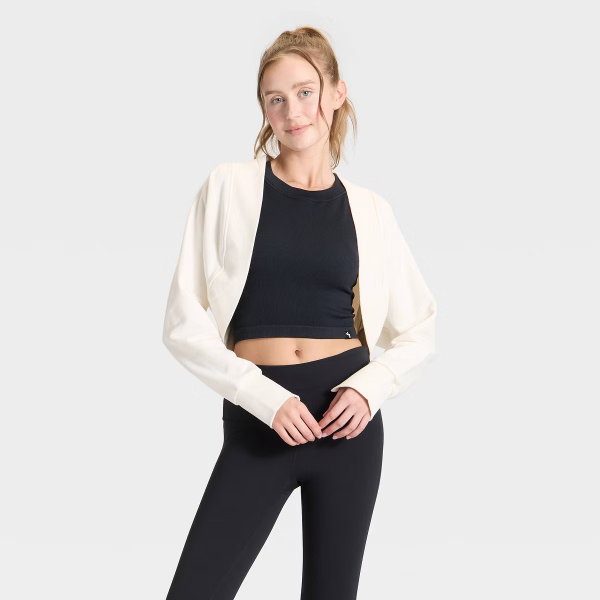 Women's French Terry Shrug - JoyLab™ | Target
