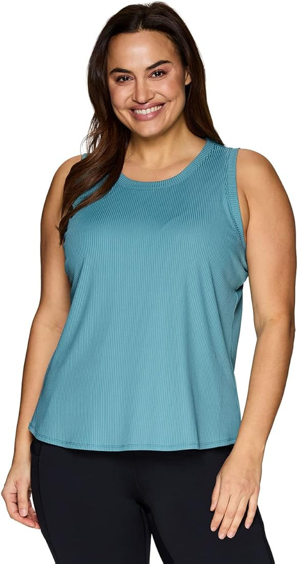 RBX Active Women's Plus Size Sleeveless Relaxed Fashion Workout Yoga Tank Top | Amazon (US)