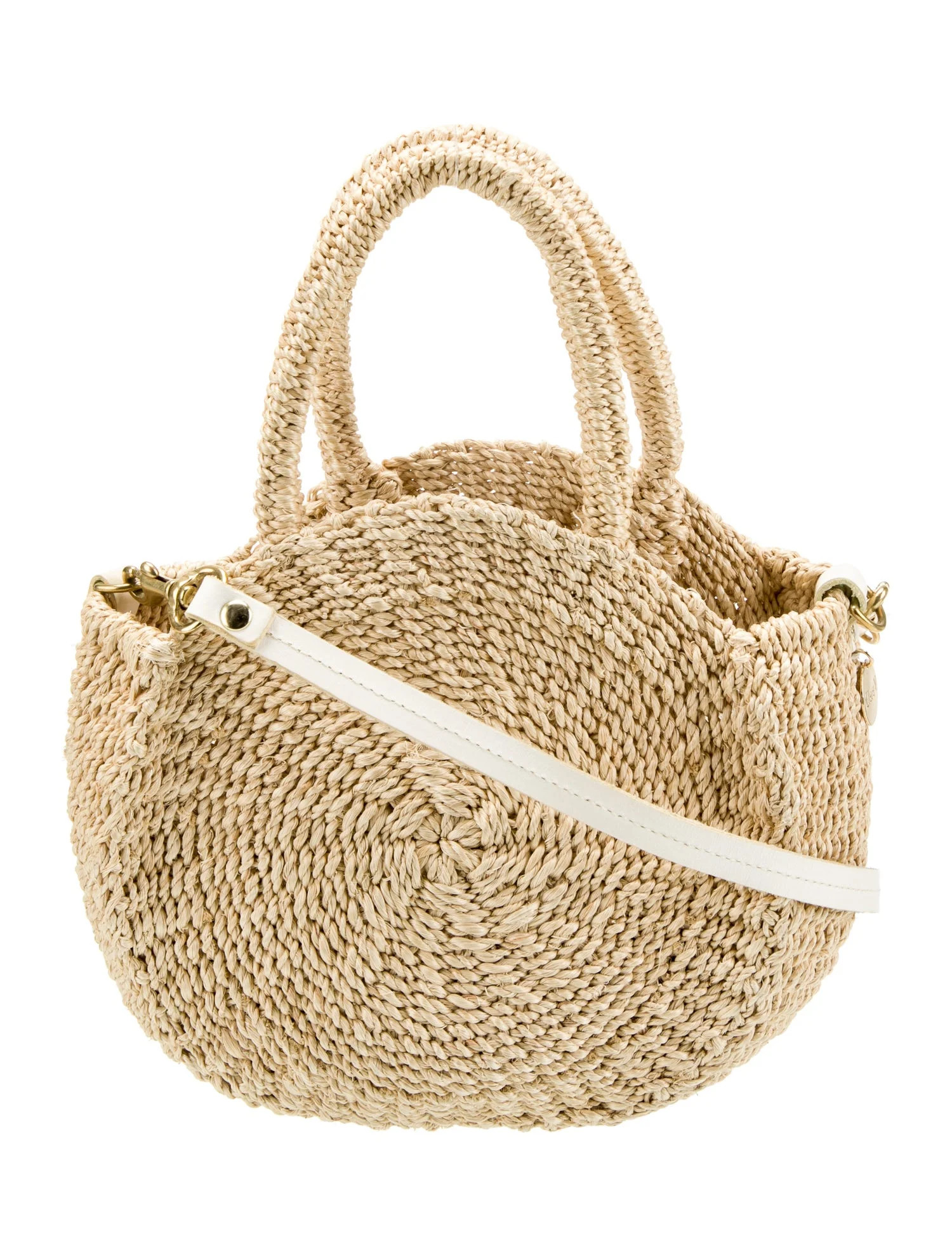 Raffia Top Handle Bag | The RealReal