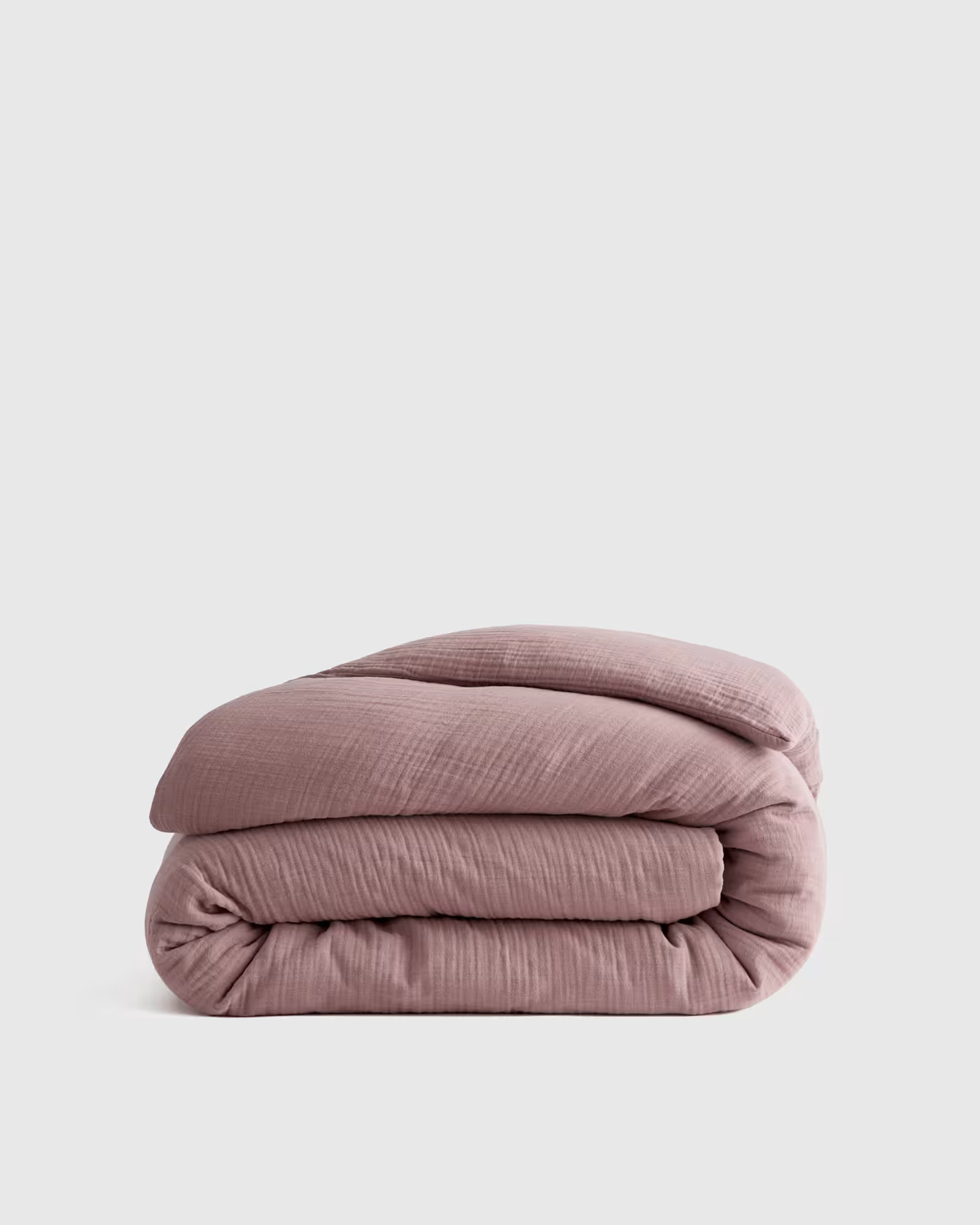 Organic Airy Gauze Duvet Cover in Fig | Quince