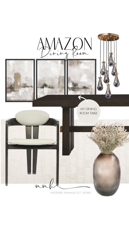 Modern and neutral dining room decor.

DINING // DINING ROOM // DINING ROOM DECOR // DINING TABLE // DINING CHAIRS // DINING ROOM TABLE // DINING ROOM CHAIRS // DINING ROOM LIGHT // DINING ROOM CHANDELIER // MODERN DINING TABLE //DINUNG CHAIRS // AMAZON

#LTKfindsunder100 #LTKhome #LTKstyletip