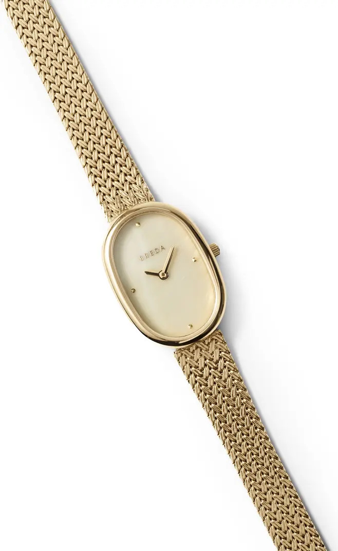 BREDA Jane Mesh Strap Watch, 23mm | Nordstrom | Nordstrom