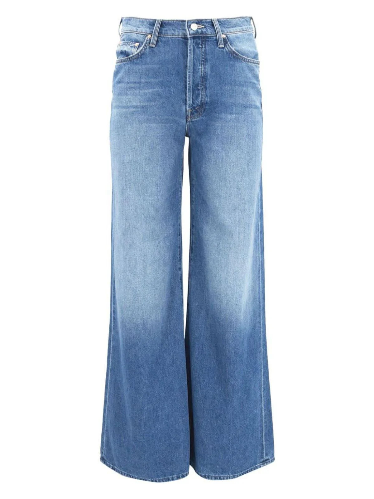 Mother Women's Wide Leg Jeans in Denim | Size 27 | 103951230HTT | LOZURI