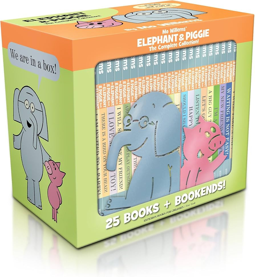 Elephant & Piggie: The Complete Collection (Includes 2 Bookends) (An Elephant and Piggie Book) | Amazon (US)