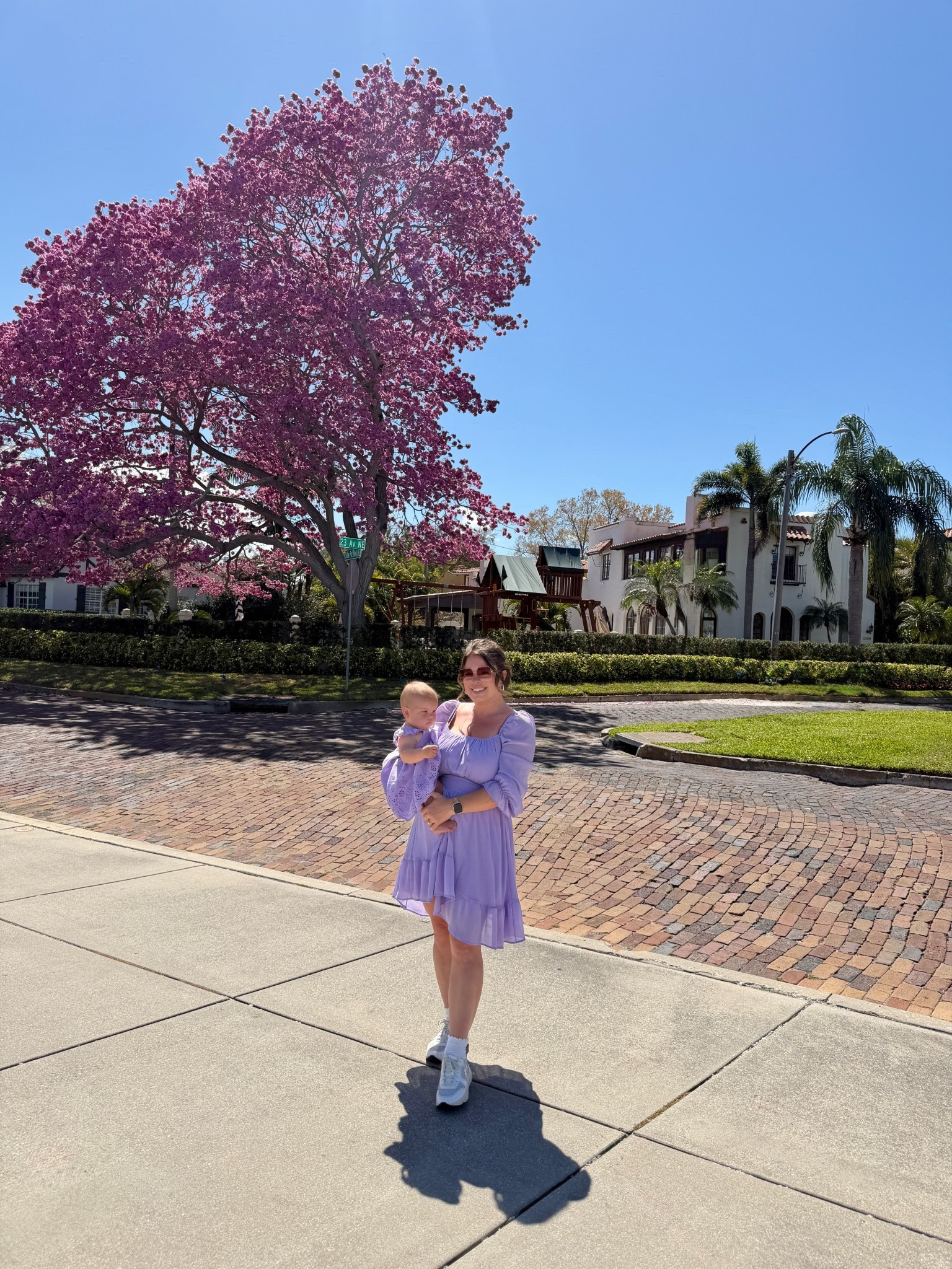 Matching springmother daughter outfits of the day with my girly stopping at St Pete’s pink tree!

#LTKmomlife #LTKootd #LTKdayinmylife