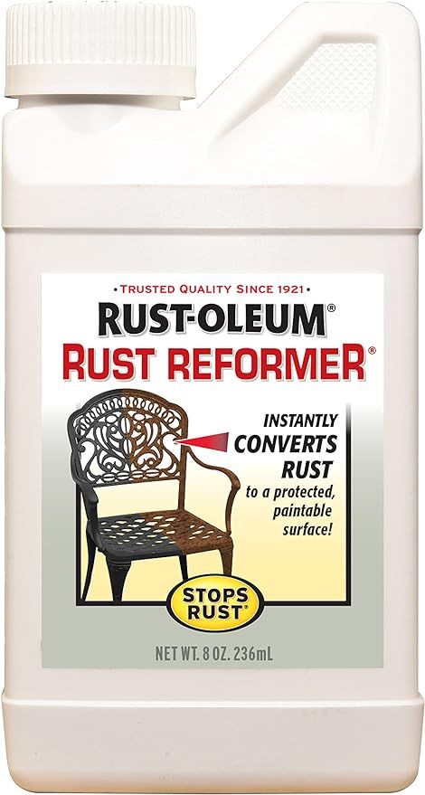 Rust-Oleum 7830730 7830-730 Rust Reformer, 8 Fl Oz (Pack of 1), Black | Amazon (US)