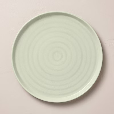 10" Flared Brim Stoneware Dinner Plate - Hearth & Hand™ with Magnolia | Target