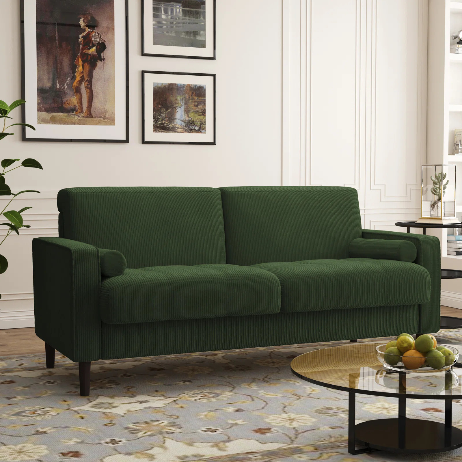 Dungate 61.8'' Corduroy Sofa | Wayfair North America