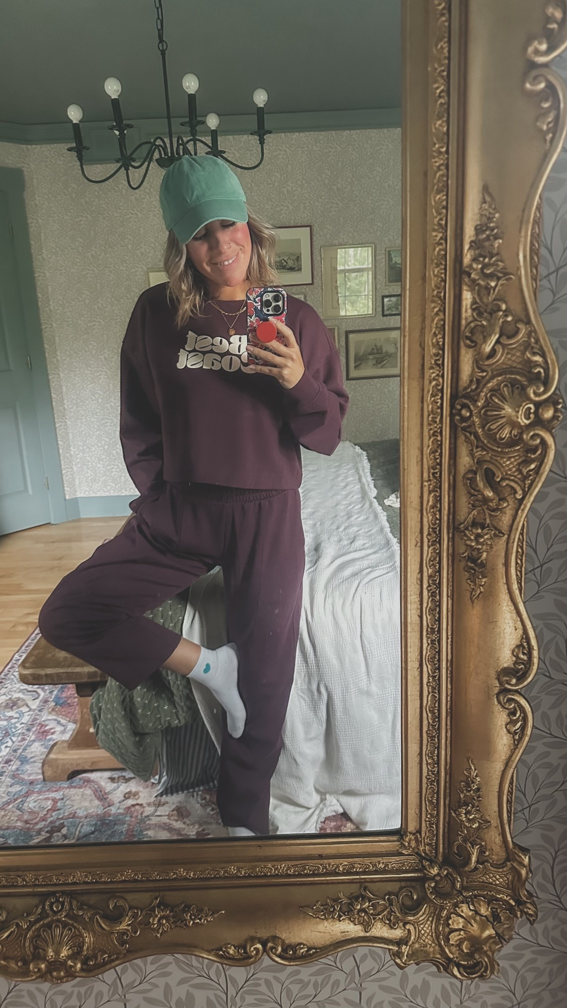 gimme the comfies 👀 

I LOVE this matching suit, it’s buttery soft. 
These socks are also my GO TO 🧦 

#LTKsale #LTKstyletip #LTKcanada