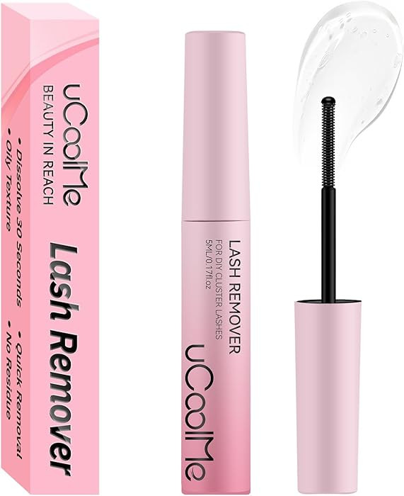 uCoolMe Lash Glue Remover for Lash Clusters Lash Bond Remover - Gentle Formula Eyelash Glue Remov... | Amazon (US)