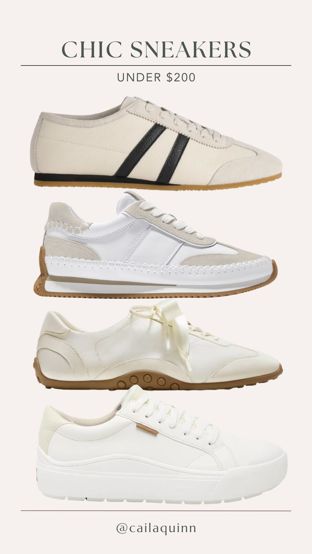 chic sneakers under $200 

 #LTKdayinmylife #LTKgrwm #LTKootd