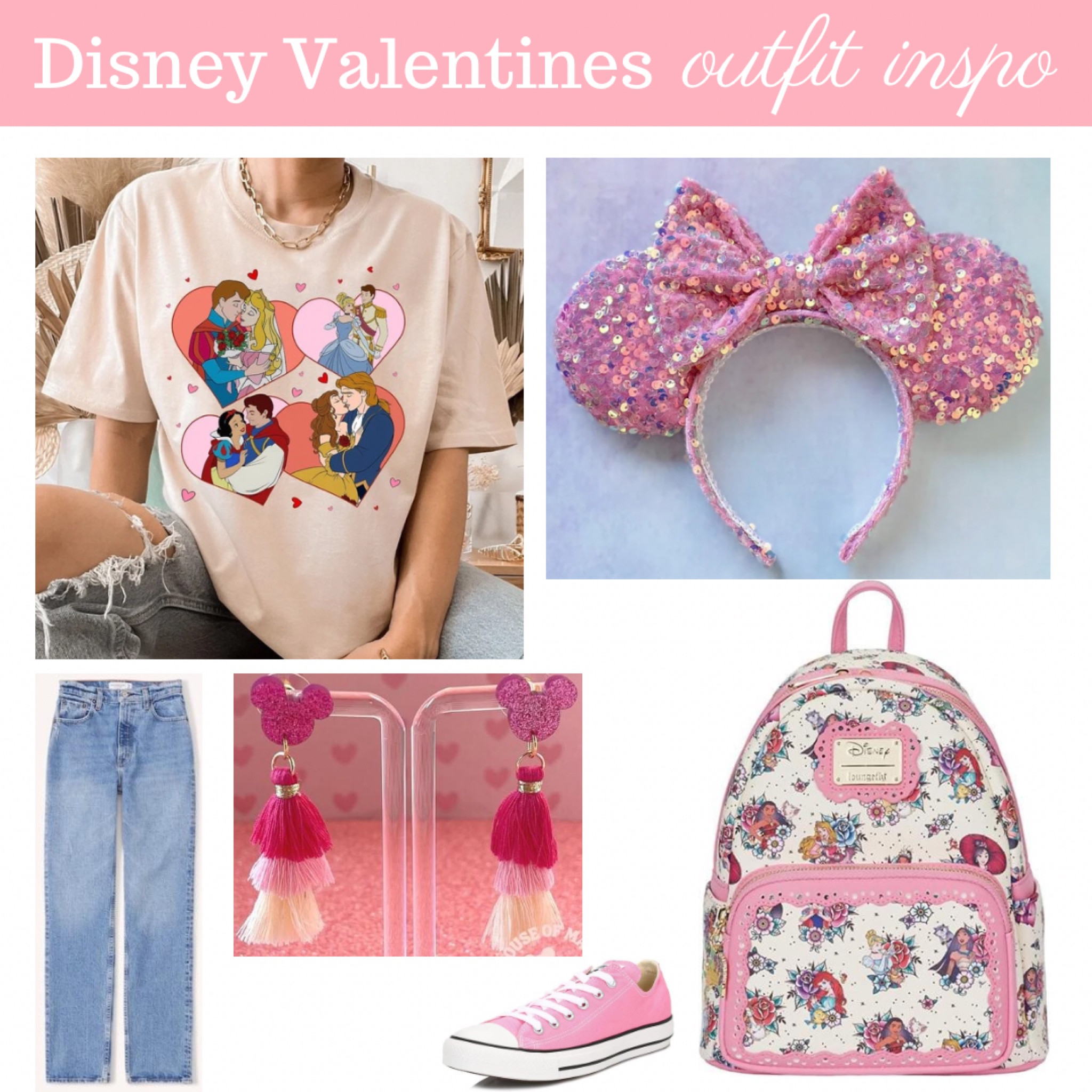 Disney World Princess Valentines outfit idea perfect for a day in the parks

#disney #disneyworld #valentinesday #valentines #valentinesoutfit

#LTKfamily #LTKunder50 #LTKstyletip