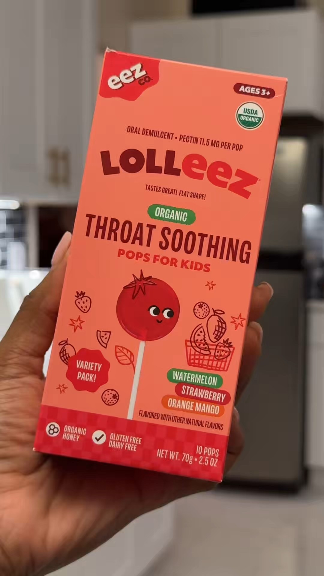 This winter storm is still here and it’s better to be prepared for all of the essentials for you little ones. Check them out at your local @walmart 

EEZ Co Throat Soothing Lollipops come in three different flavors:
Strawberry 🍓
Watermelon 🍉 
Orange-Mango 🥭 

Key Facts:
Non-GMO
Gluten free
Dairy free 


#LTKmomlife #LTKKids #LTKSeasonal