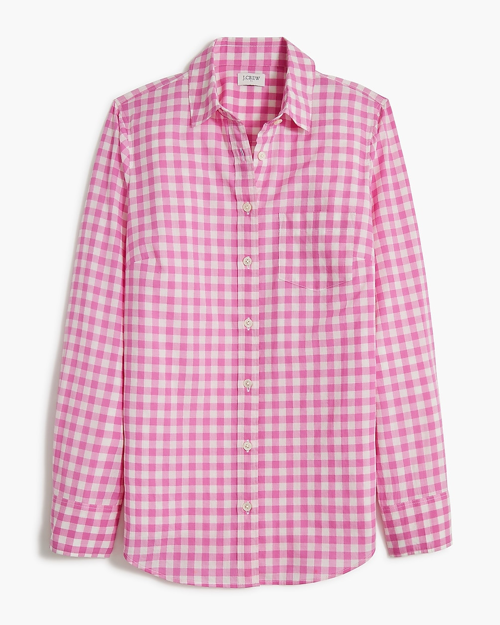 Gingham lightweight cotton shirt in signature fit | J.Crew Factory