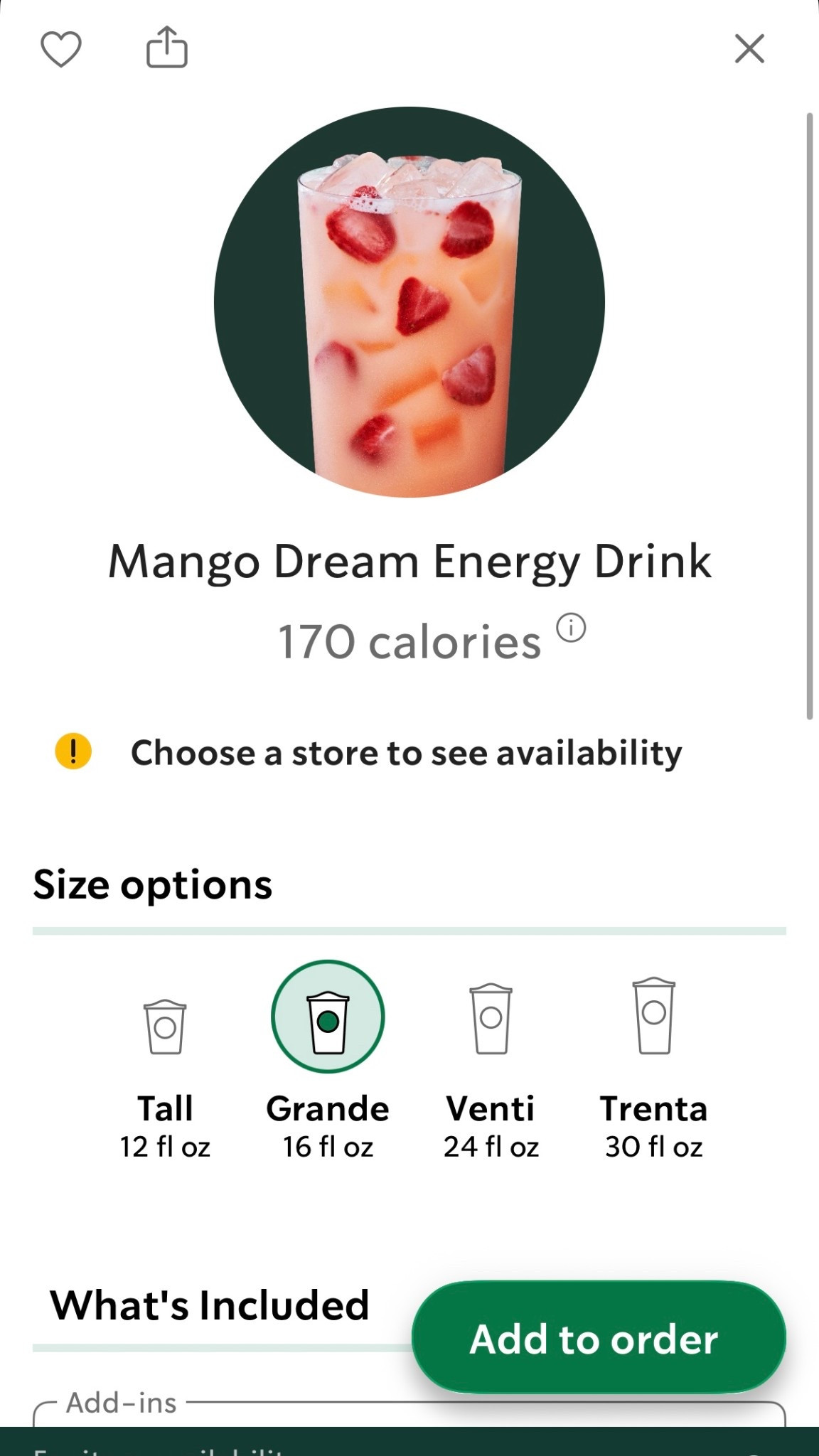 Don’t forget to substitute the strawberry inclusion for mango dragon inclusion also- add extra mango sauce if you want it sweater 