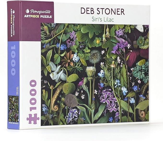 Deb Stoner: Siri's Lilac 1000-Piece Jigsaw Puzzle (Pomegranate) 27" x 20" | Amazon (US)