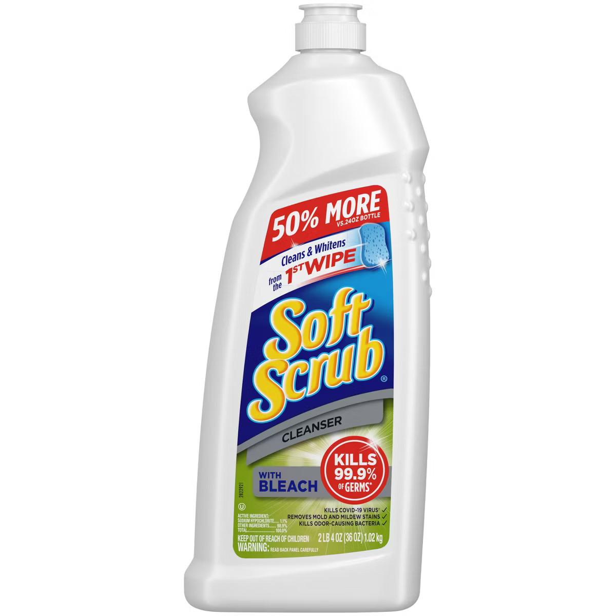 Soft Scrub Cleanser with Bleach Surface Cleaner - 36oz | Target
