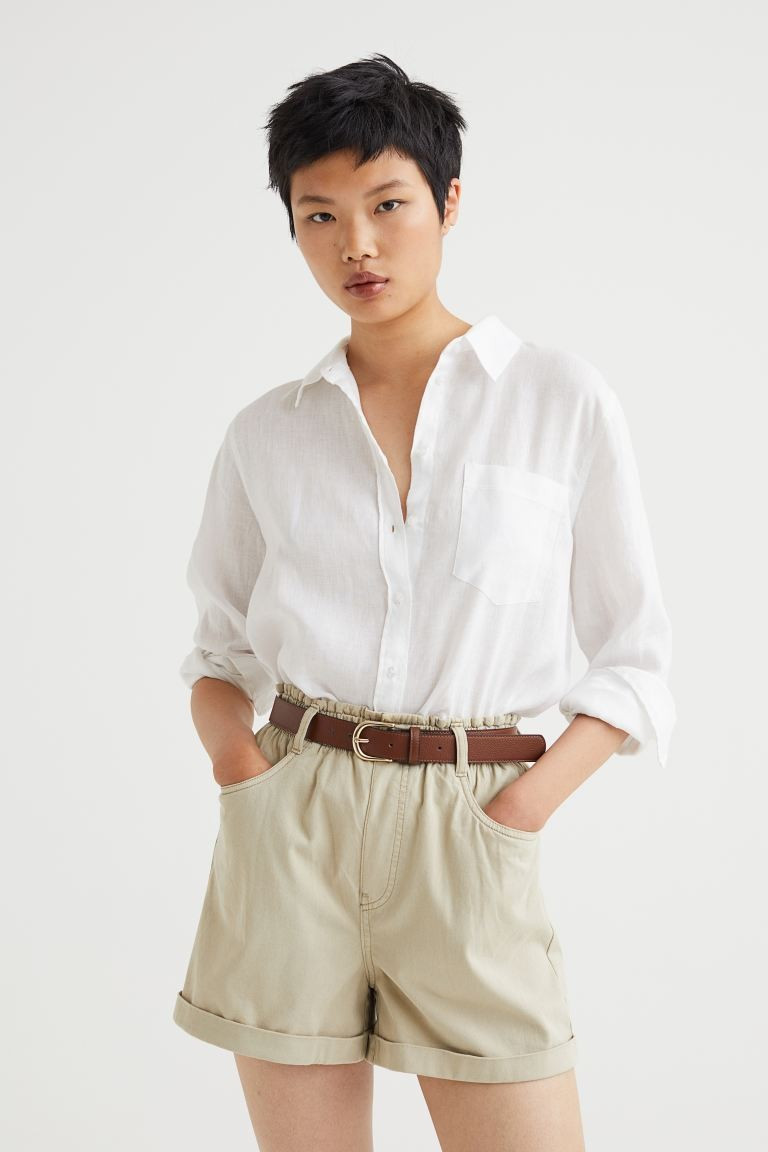 Shorts High Waist | H&M (DE, AT, CH, NL, FI)